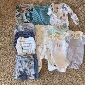 Newborn Baby Boy Lot
